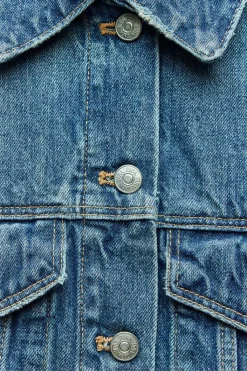 Hot CHAQUETA CROP DENIM TRF Mujer Chaquetas / Cazadoras