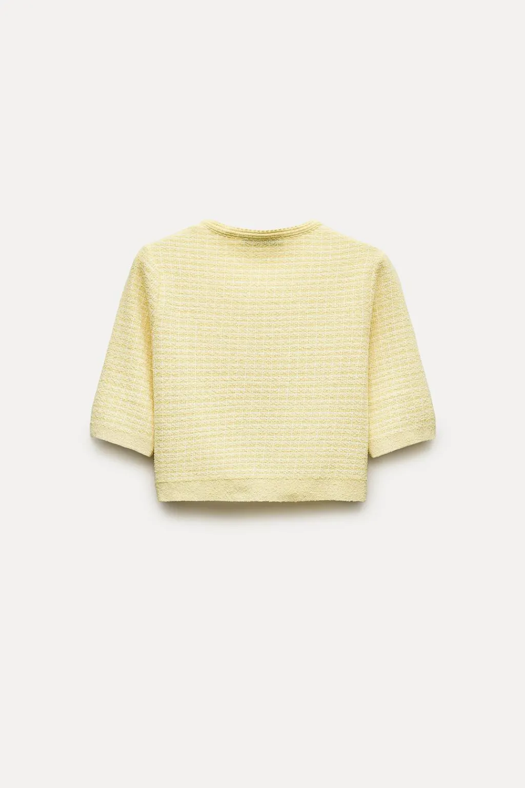 New CHAQUETA CROP PUNTO Mujer Cárdigan / Jerséis|Punto