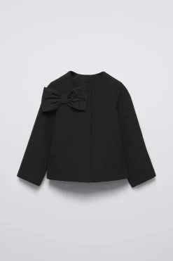 Niños ZARA 1½ - 6 Años·Total Look<CHAQUETA CROPPED LAZO