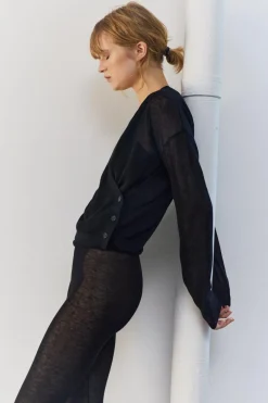 Fashion CHAQUETA CRUZADA LANA 100% Mujer Tops / Bodies