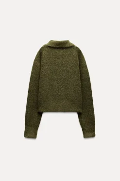 Discount CHAQUETA CRUZADA PUNTO Mujer Cárdigan / Jerséis|Punto