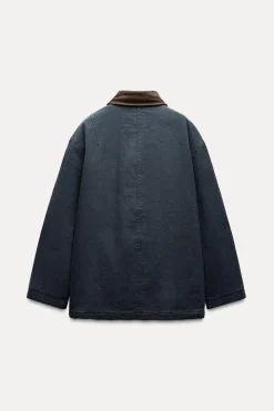 Sale CHAQUETA CUELLO CONTRASTE ZW COLLECTION Mujer Chaquetas / Cazadoras