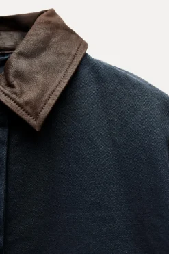 Sale CHAQUETA CUELLO CONTRASTE ZW COLLECTION Mujer Chaquetas / Cazadoras