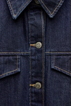 Best CHAQUETA DENIM TRF Mujer Chaquetas / Cazadoras|Camisas / Blusas