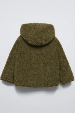 Niños ZARA 6 - 14 Años·Abrigos<CHAQUETA DOBLE FAZ BORREGUILLO