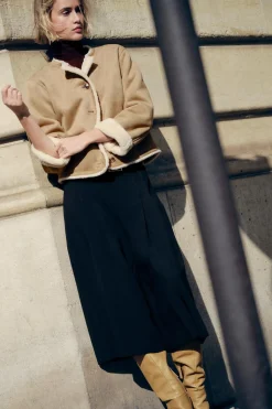 Clearance CHAQUETA DOBLE FAZ BOTÓN DORADO Mujer Chaquetas / Cazadoras