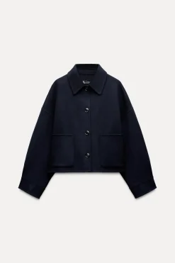 Sale CHAQUETA DOBLE FAZ MEZCLA LANA ZW COLLECTION Mujer Chaquetas / Cazadoras