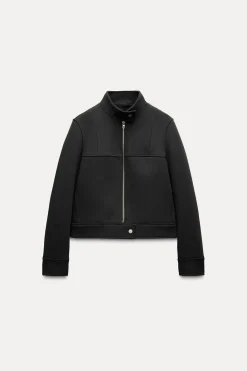 Outlet CHAQUETA EFECTO NEOPRENO ZW COLLECTION Mujer Chaquetas / Cazadoras