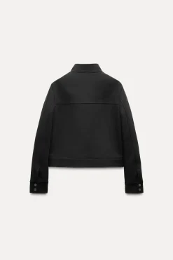 Outlet CHAQUETA EFECTO NEOPRENO ZW COLLECTION Mujer Chaquetas / Cazadoras