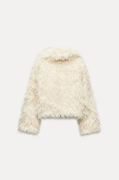 Sale CHAQUETA EFECTO PELO Mujer Chaquetas / Cazadoras