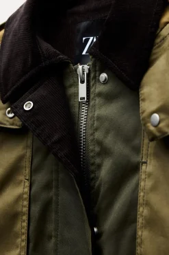 Best CHAQUETA ENCERADA CAPUCHA ZW COLLECTION Mujer Chaquetas / Cazadoras