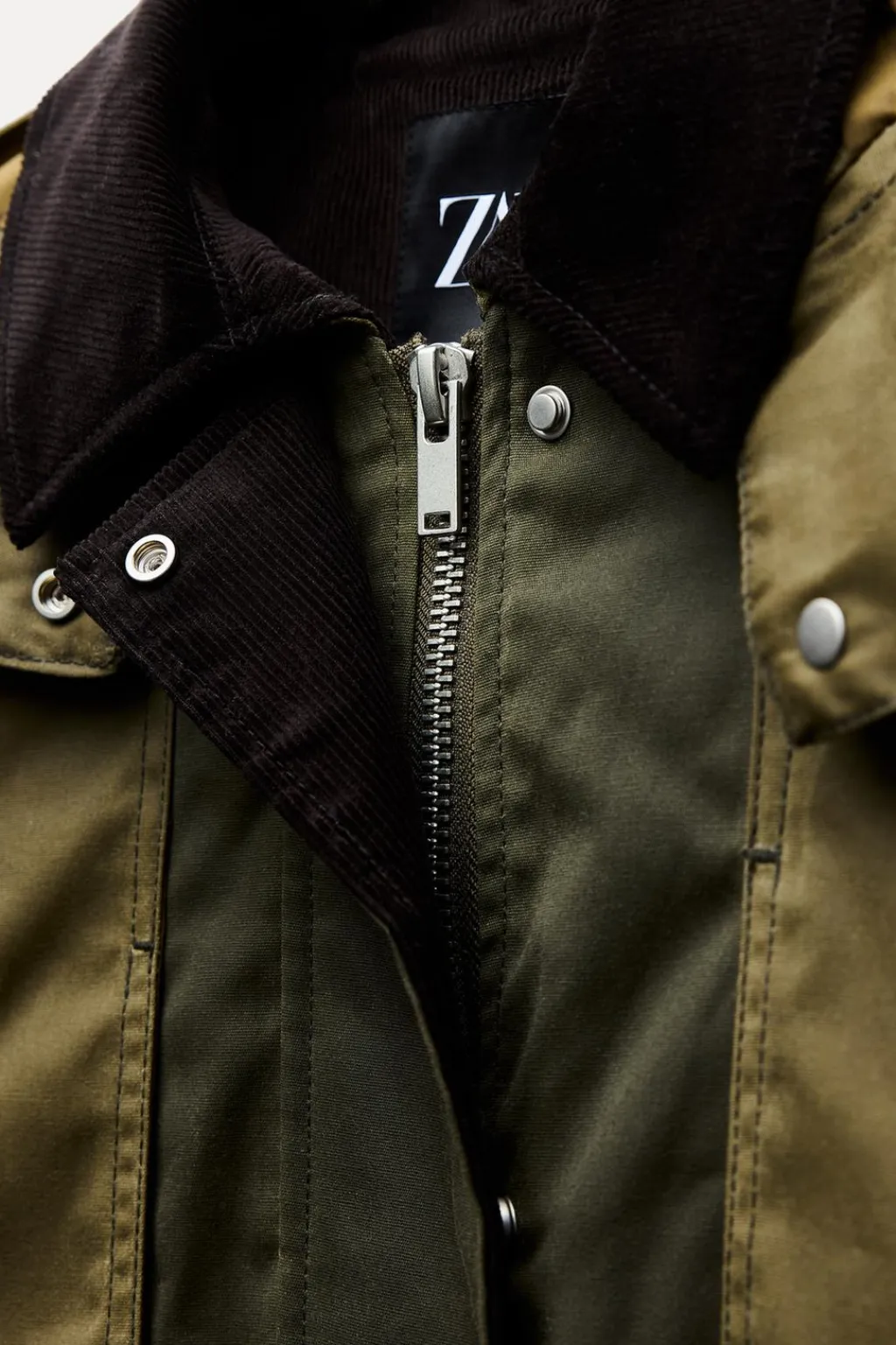 Best CHAQUETA ENCERADA CAPUCHA ZW COLLECTION Mujer Chaquetas / Cazadoras