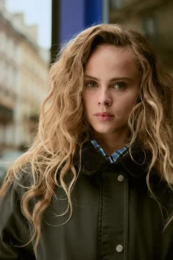 Best CHAQUETA ENCERADA CUELLO PANA Mujer Chaquetas / Cazadoras