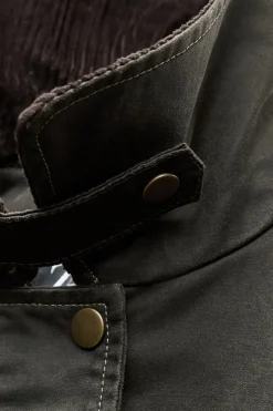 Best CHAQUETA ENCERADA CUELLO PANA Mujer Chaquetas / Cazadoras