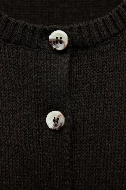 Fashion CHAQUETA ENTALLADA PUNTO Mujer Cárdigan / Jerséis|Punto