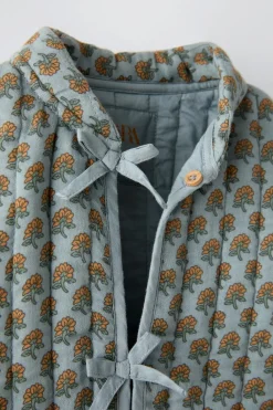 Niños ZARA 6 - 18 Meses·Abrigos / Buzos<CHAQUETA ESTAMPADA ACOLCHADA