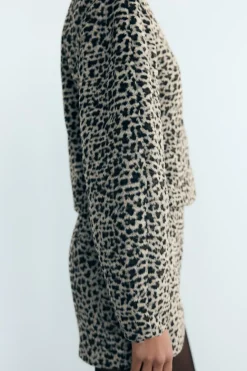 Outlet CHAQUETA ESTAMPADO ANIMAL Mujer Chaquetas / Cazadoras