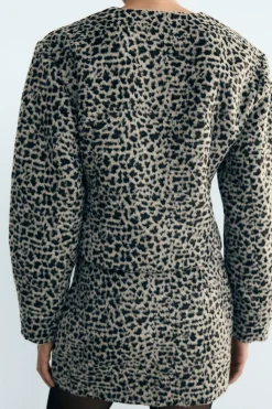 Outlet CHAQUETA ESTAMPADO ANIMAL Mujer Chaquetas / Cazadoras