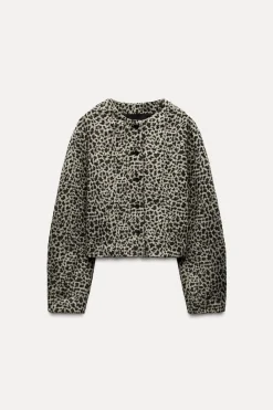 Outlet CHAQUETA ESTAMPADO ANIMAL Mujer Chaquetas / Cazadoras