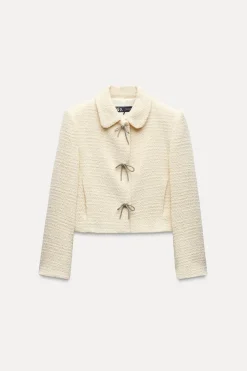 Outlet CHAQUETA ESTRUCTURA BOTÓN LAZO Mujer Chaquetas / Cazadoras|Blazers / Chalecos