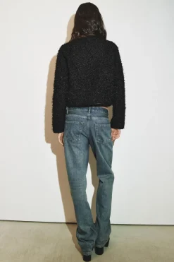 Best CHAQUETA ESTRUCTURA HILO METALIZADO Mujer Cárdigan / Jerséis|Punto