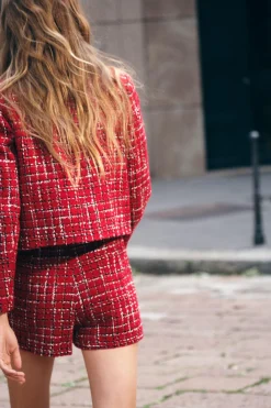 Sale CHAQUETA ESTRUCTURA HOMBRERAS Mujer Chaquetas / Cazadoras|Blazers / Chalecos