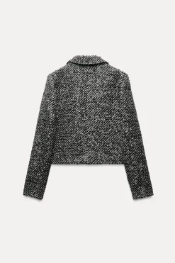 Online CHAQUETA ESTRUCTURA LENTEJUELAS Mujer Chaquetas / Cazadoras|Blazers / Chalecos