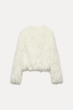 New CHAQUETA FLECOS HILO METALIZADO Mujer Chaquetas / Cazadoras