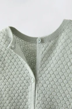 Niños ZARA 0 - 6 Meses·Punto|0 - 6 Meses·Básicos<CHAQUETA JERSEY 2 EN 1 CON LANA