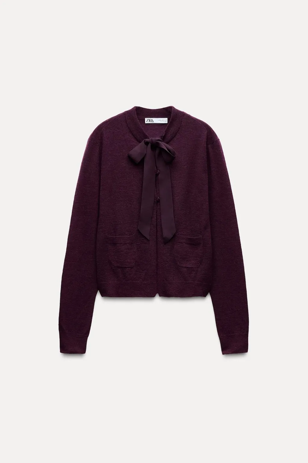 Hot CHAQUETA LAZADA CON LANA Y ALPACA Mujer Cárdigan / Jerséis|Punto