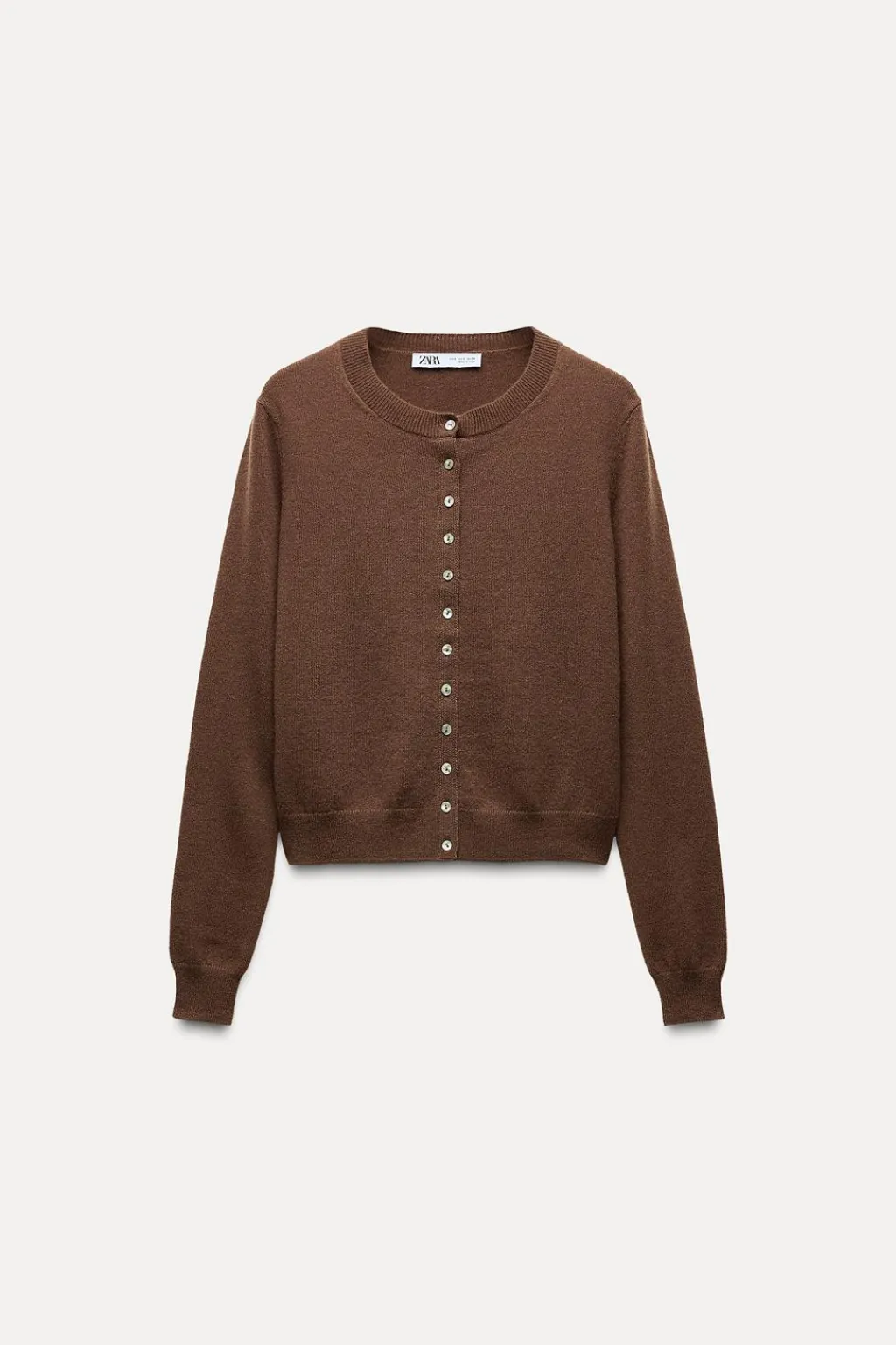 Fashion CHAQUETA LISA 100% CASHMERE Mujer Cárdigan / Jerséis|Punto