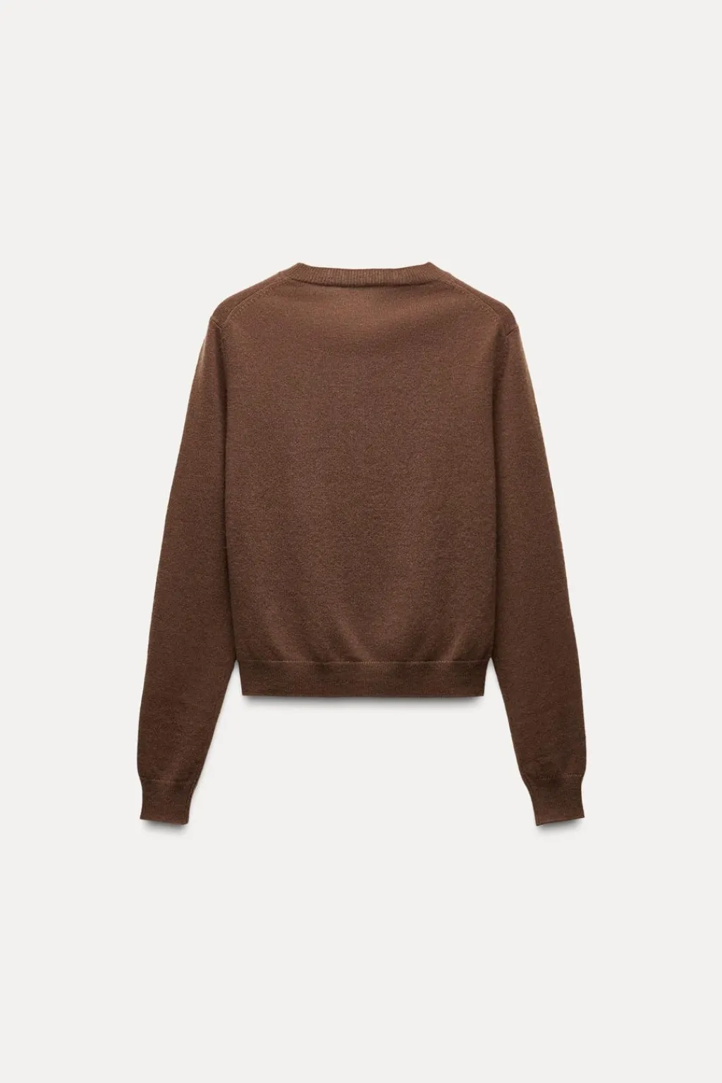 Fashion CHAQUETA LISA 100% CASHMERE Mujer Cárdigan / Jerséis|Punto