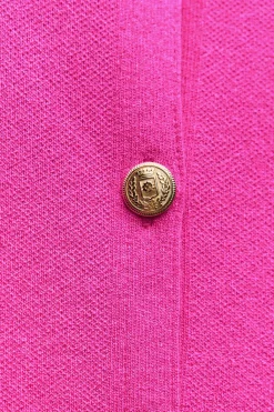 New CHAQUETA MANGA CORTA PUNTO LISO Mujer Cárdigan / Jerséis|Punto