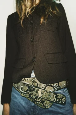 Sale CHAQUETA MEZCLA LANA BOLSILLOS ZW COLLECTION Mujer Chaquetas / Cazadoras