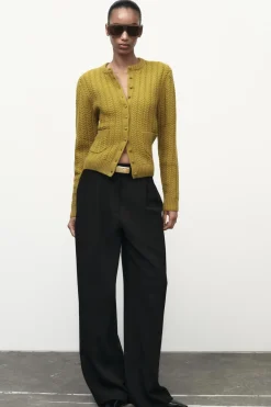 Best CHAQUETA OCHOS 100% LANA Mujer Cárdigan / Jerséis|Punto