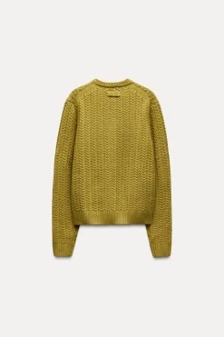 Best CHAQUETA OCHOS 100% LANA Mujer Cárdigan / Jerséis|Punto