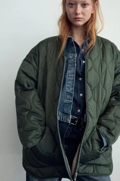 Sale CHAQUETA OVERSIZE ACOLCHADA WATER REPELLENT Mujer Chaquetas / Cazadoras