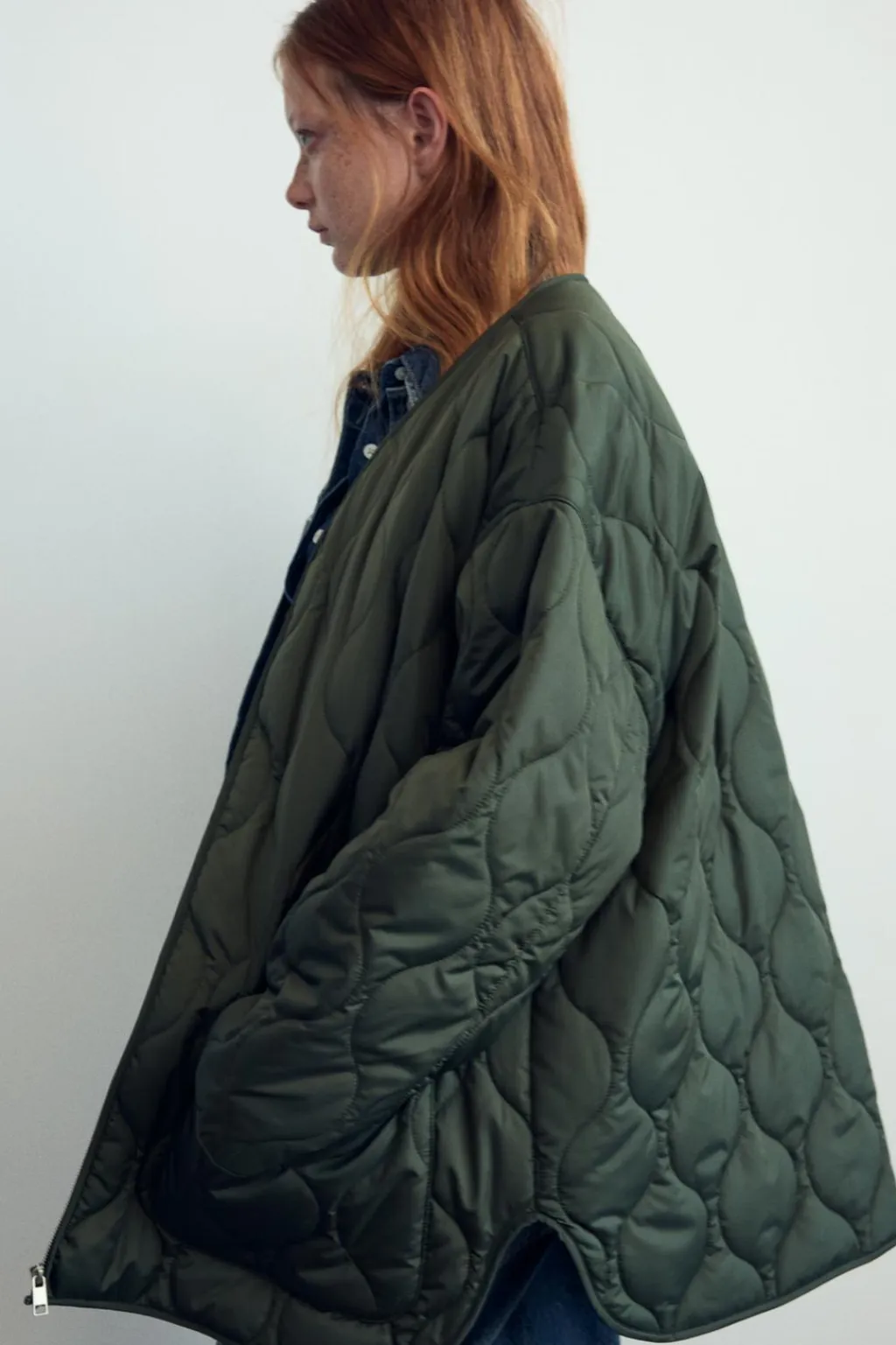 Sale CHAQUETA OVERSIZE ACOLCHADA WATER REPELLENT Mujer Chaquetas / Cazadoras