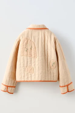 Niños ZARA 6 - 14 Años·Abrigos<CHAQUETA PATCHWORK BORDADOS