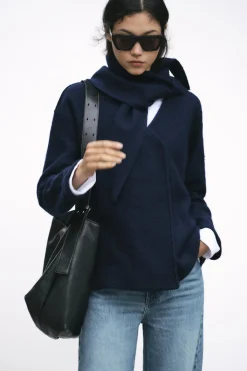 Best CHAQUETA PAÑUELO 100% LANA Mujer Chaquetas / Cazadoras|Cárdigan / Jerséis