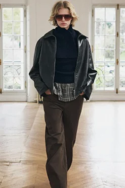 Best CHAQUETA PIEL 100% ZW COLLECTION Mujer Chaquetas / Cazadoras