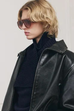 Best CHAQUETA PIEL 100% ZW COLLECTION Mujer Chaquetas / Cazadoras