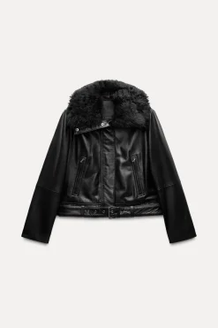 Fashion CHAQUETA PIEL 100% ZW COLLECTION Mujer Chaquetas / Cazadoras