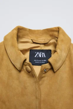 Niños ZARA 1½ - 6 Años·Total Look|1½ - 6 Años·Abrigos<CHAQUETA PIEL ANTE