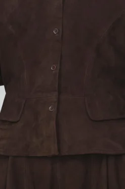 New CHAQUETA PIEL ANTE LIMITED EDITION Mujer Chaquetas / Cazadoras