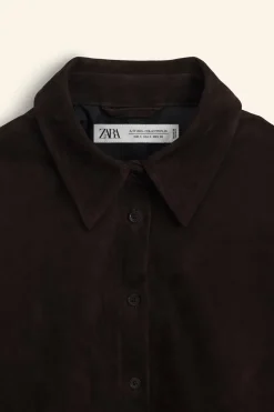 New CHAQUETA PIEL ANTE LIMITED EDITION Mujer Chaquetas / Cazadoras