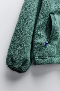 Niños ZARA 6 - 14 Años·Abrigos|6 - 14 Años·Sudaderas<CHAQUETA POLAR CONTRASTE