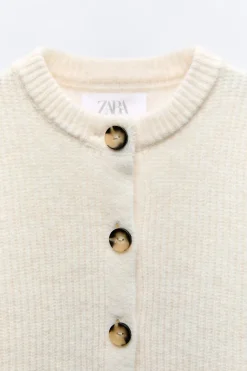 Niños ZARA 6 - 14 Años·Punto<CHAQUETA PUNTO