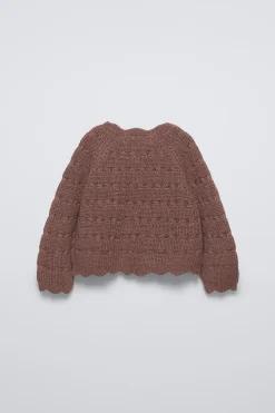 Niños ZARA 6 - 18 Meses·Punto<CHAQUETA PUNTO