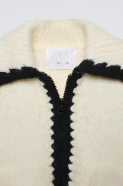 Niños ZARA 6 - 14 Años·Punto<CHAQUETA PUNTO